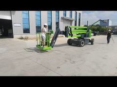 China Zero Emission and High Quality Electric Articulating Boom Lift Manlift