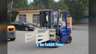 .8 Ton Diesel Forklift m Mast Factory Use