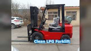 Ton LPG Forklift .m Mast