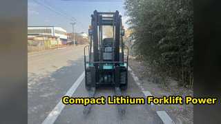 Efficient Lithium Electric Forklift CPD15 Warehouse Solution