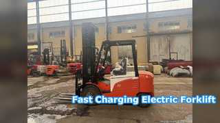 Efficient Lithium Electric Forklift CPD30 Fast Charging