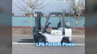 LPG Forklift  Ton .m Mast Warehouse