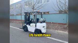 LPG Forklift 1.5 Ton 3m Mast Warehouse Power