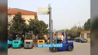  Ton Diesel Forklift m Mast