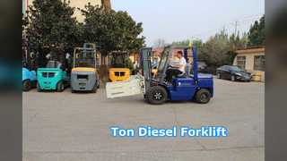  Ton Diesel Forklift .m Mast