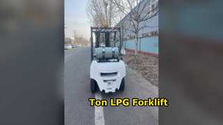 . Ton LPG Forklift m Mast